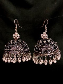 Oxidised Earrings